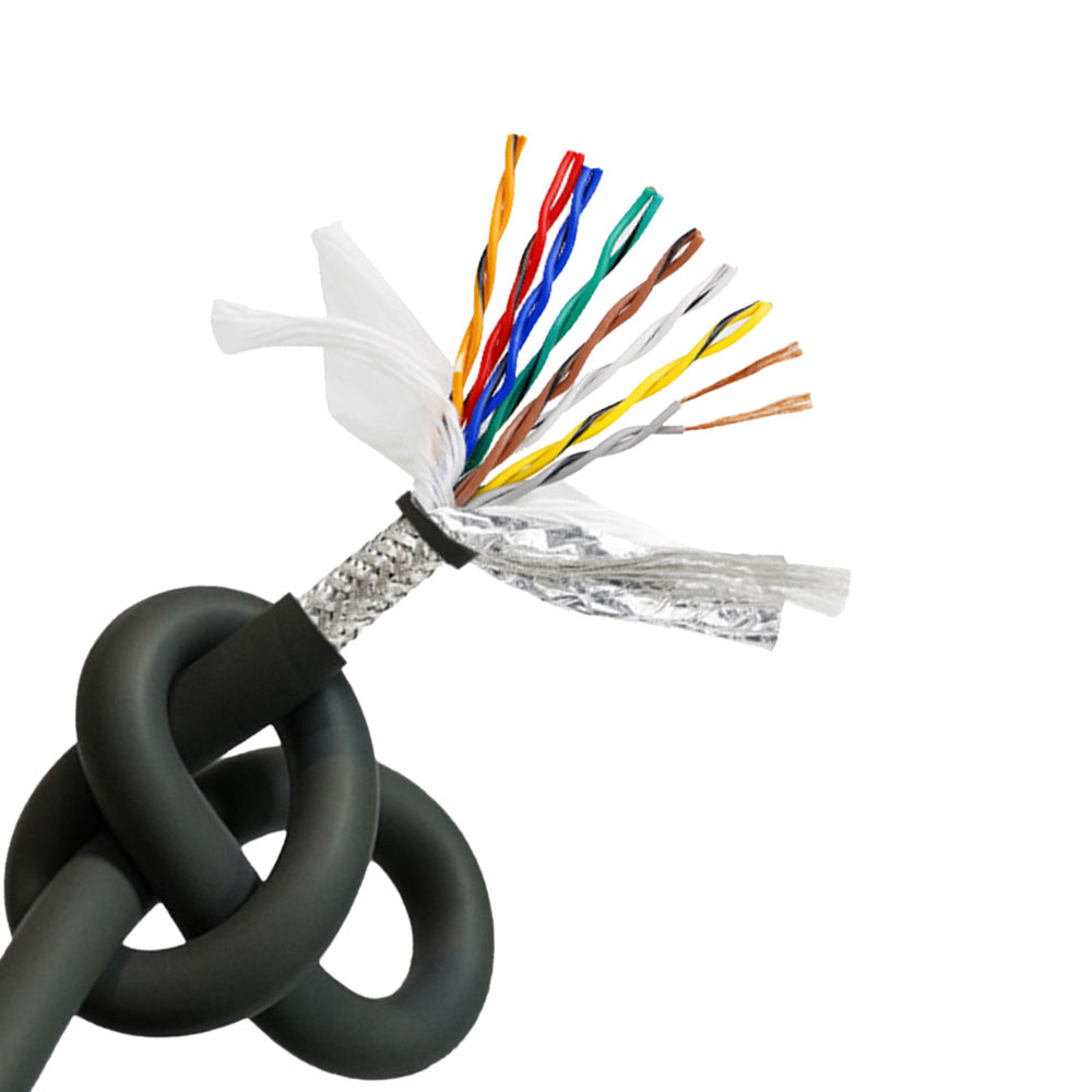 TRVVSP Kompozit árnyékoló Drag Chain Cable