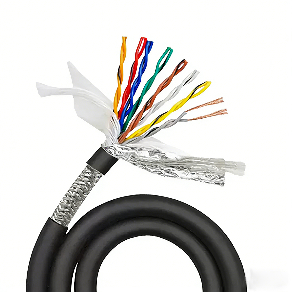 TRVVSP Kompozit árnyékoló Drag Chain Cable